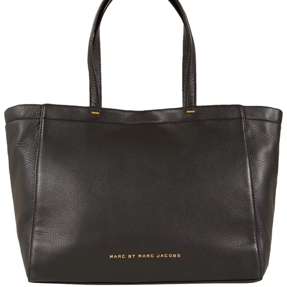 Marc By Marc Jacobs black leather purse, tote EUC